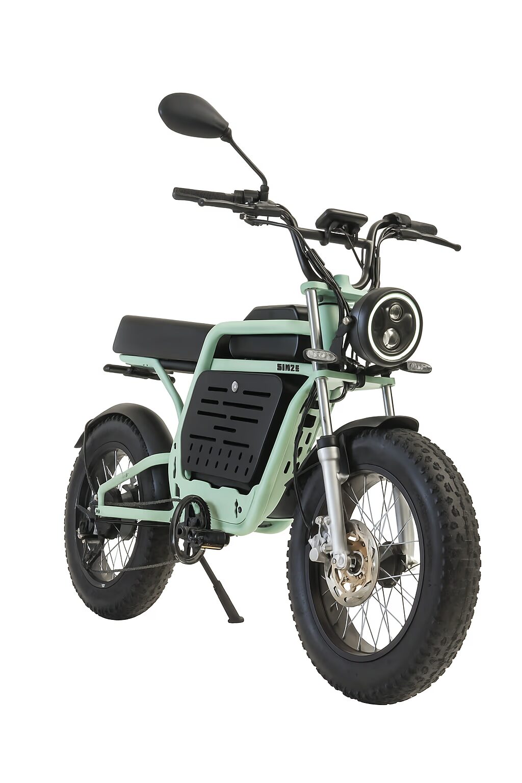 3000W Elektrikli Bisiklet | 60V 30Ah LiFePO4 Batarya, Disk Fren, Pedal Destekli Fatbike